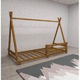 Woodface Panda Ahşap Montessori Meşe Karyola