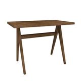 Woodface Polo Doğal Ahşap Ceviz Çalışma Masası