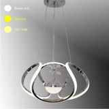 Woodhub 02 Modern Ahtapot Krom Tek Toplu Üç Renk Ledli Avize - 1 - Ahşap
