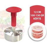 Woodhub 100-130 gr 12 cm Hamburger Köfte Kalıbı - Ahşap
