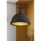 Woodhub Acera Siyah Avize Tekli Modern Dekoratif Sarkıt Lamba Resatoran Showroom Fitness Ana Okulu Ev - 1 - Ahşap