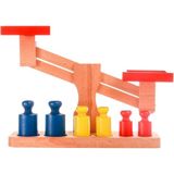 Woodhub Ahşap Terazi Denge Oyunu - 313 - Ahşap Desenli
