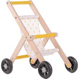 Woodhub Bebek Arabası, Ahşap Bebek Arabası, Bebek Yürüteç,bebek Oyuncak Arabası, - Ahşap Desenli