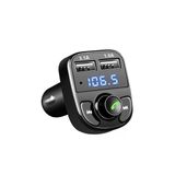 Woodhub Car X8 Araç Fm Transmitter,Bluetooth,Usb,Mp3,Sd Kart Çakmaklık Girişli Oto Müzik Çalar Kit