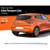 Woodhub Clio 5 Arka Tampon Çitası Krom 2019 2020 2021 Uyumlu