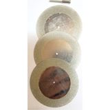 Woodhub Elmas Disk Sehpare Dramel Uyumlu 5 Adet 75 mm 6 Parça - Altın