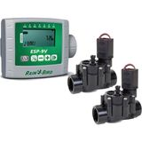Woodhub Esp 9V Pilli Kontrol Ünitesi 2 Istasyon 100 Dv 9V Selenoid Vana Seti ESP-9V Wpx