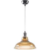 Woodhub Fa Modern Krom Füme Camlı Hol - Mutfak Tekli Avize - 1 - Ahşap