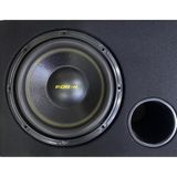 Woodhub Forx 30CM Kabinli Subwoofer 1200WATT 300RMS Güç ile Yüksek Performanslı Bass Hoparlör