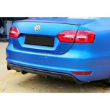 Woodhub Jetta Uyumlu Arka Ek Mk6 R Difüzör Çıkışsız Makyajsız 2010-2014