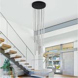 Woodhub LED Avize Sarkıt 3renk - Evren 200 cm - 1 - Ahşap