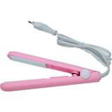 Woodhub Mini Seramik Saç Düzleştirici, Pratik ve Şık Tüy Düzleştirici - 01P-Pembe - Seçenek 1