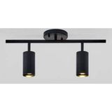 Woodhub Mylights Mat Siyah Ikili LED Spot LED Aplik LED Avize Günışığı Ampullü - 1 - Ahşap