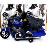 Woodhub Oyuncak Betmen Motorlu Sesli Işık - Ahşap Desenli