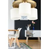 Woodhub Rana 3.lü Camlı Tepsili Avize Eskitme - 1 - Ahşap