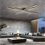 Woodhub Siyah 3 Işık Rengi #3 LED Tavan Lambası,avize,modern Aydınlatma,dekoratif Işık - 1 - Ahşap