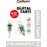 Woodhub Taşınabilir Dijital Bagaj Ağırlık Tartısı, 50 Kg, Yüksek Hassasiyet - Gri