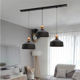 Woodhub Üçlü Köşeli Siyah Sarkıt Lamba Yemek Masası Oturma Odası Mutfak Salon Otel Showroom - 1 - Ahşap
