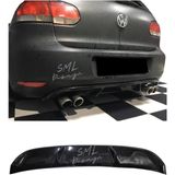 Woodhub Volkswagen Golf 6 Difüzör Plastik Golf 6 Arka-Bodykit-Difizör-Ek Parlak Siyah
