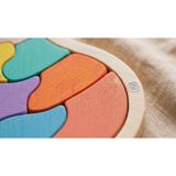 Woodifay Atölye Ahşap Eğitici Yapboz Oyun Seti – Montessori Renkli Armut Bultak Puzzle Zeka Geliştirici Oyuncak