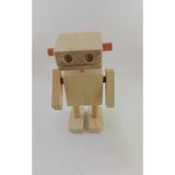 Woodile Doğal Dişbudak Ağacı Eğitici Ahşap Robot Oyuncak Demonte Montessori