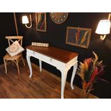 Wooding 110 Cm Çekmeceli Masif Beyaz Ceviz Dresuar