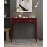 Wooding Mobilya 100 cm Masif Konik Bordo Dresuar