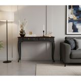 Wooding Mobilya 110 cm Masif Lükens Antrasit Ceviz Çalışma Masası - 110x70 - Antrasit - Ceviz