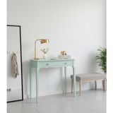 Wooding Mobilya 120 cm Masif Konik Su Yeşili Dresuar - Mint Yeşili