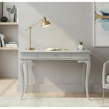 Wooding Mobilya 120 cm Masif Rustik Gri Çalışma Masası - 120x80