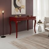 Wooding Mobilya 120 cm Masif Rustik Kırmızı Çalışma Masası - 120x80