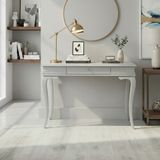 Wooding Mobilya 90 cm Masif Rustik Gri Dresuar