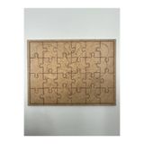 WOODIVA AHŞAP 1 Adet Kelebek 3D Puzzle Ahşap Boyama Seti Okul Etkinlik Aktivite Sanat 15 cm x 20 cm