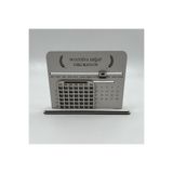 Woodiva Masaüstü Kişiye Özel Sonsuz Takvim 15x12.5 Cm takv1