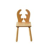 Wood&joy Geyik Doğal Ahşap Çocuk Sandalyesi