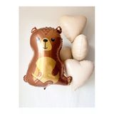 Woodland Ayı Konsept Balon Set Sevimli Ayıcık Balon Buketi Doğum Günü Bear Balloon Set