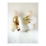 Woodland Konsept Tavşan Balon Set Sevimli Tavşan Balon Buketi Rabbit Balloon Doğum Günü Balon Set