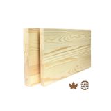 WOODLIFE Çam Ahşap Plaka - 1. Sınıf Masif Panel Eni 40cm - Boyu 200cm - Kalınlığı 30mm
