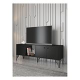 Wood'n Love Hira 160 cm Siyah-Siyah Tv Ünitesi