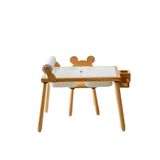 Woodnjoy Ahşap Duyusal Çocuk Aktivite Masası+1 Sandalye Seti (Rulo Kağıt Hediyeli)
