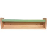 Woodnjoy Duvar Montessori Kitaplık - Yeşil