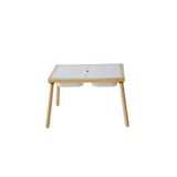 Woodnjoy Wood & Joy Doğal Ahşap Duyusal Çocuk Aktivite Masası Oyun Masası Ve Çocuk Çalışma Masası