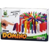 Woodoy Ahşap Renkli Domino Taşları