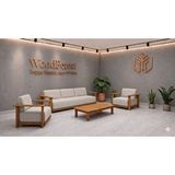 Woodperest Orsa İroko Bahçe Oturma Grubu Seti