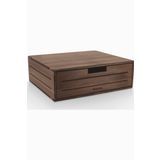 Woodsaka 3Line Çekmeceli Monitör Standı - Ceviz - Büyük