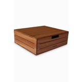 Woodsaka 3Line Çekmeceli Monitor Standı - Kiraz - Büyük