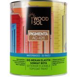 WOODSOL 7243 Grey Scuro 0.75 lt Pigmenta Elastik Sonkat Ahşap Boyası