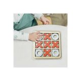 WoodStory Ahşap OX Oyunu Eğitici Montessori Zeka Oyunu Tic-Tac-Toe Oyunu Çocuklar İçin Eğlenceli Oyunlar