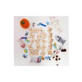 WoodStory Ahşap Sayı Bulmacası Büyük Harf ve Küçük Harf Eşleştirme Montessori Eğitici