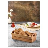 woodsy Ekmek Sepeti Ahşap Ekmeklik Grano